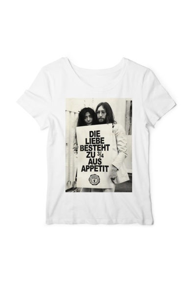 Girly-Shirt „Die Liebe besteht zu 3/4 …“