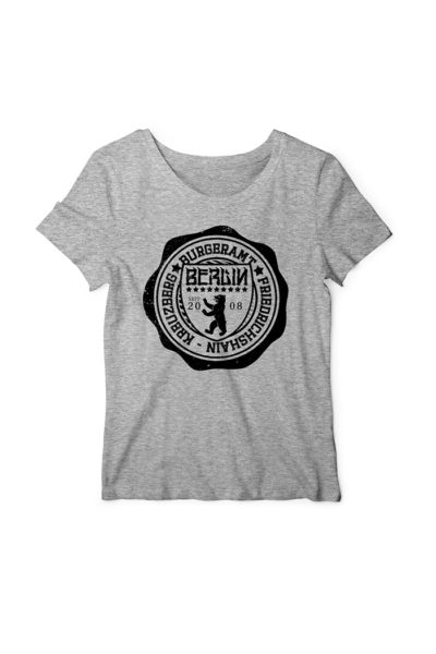 Girly T-Shirt „Bezirksstempel“